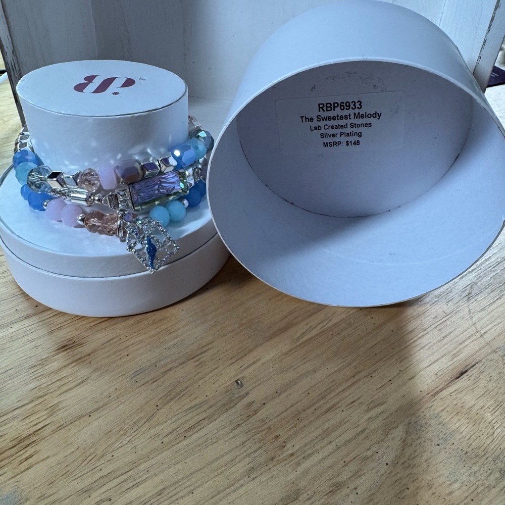 The Sweetest Melody Silver Plated Multicolor Bracelet